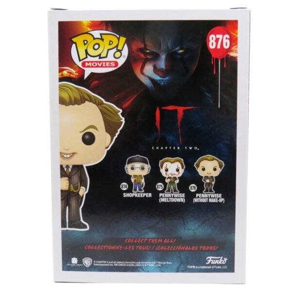 Funko Pop! Pennywise Without Make-up - 876 / Movies It - Image 7