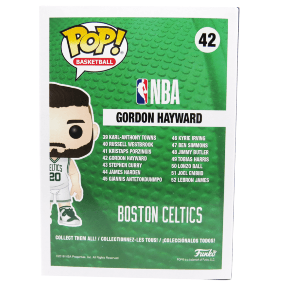 Funko Pop! Gordon Hayward - 42 / Nba - Image 7