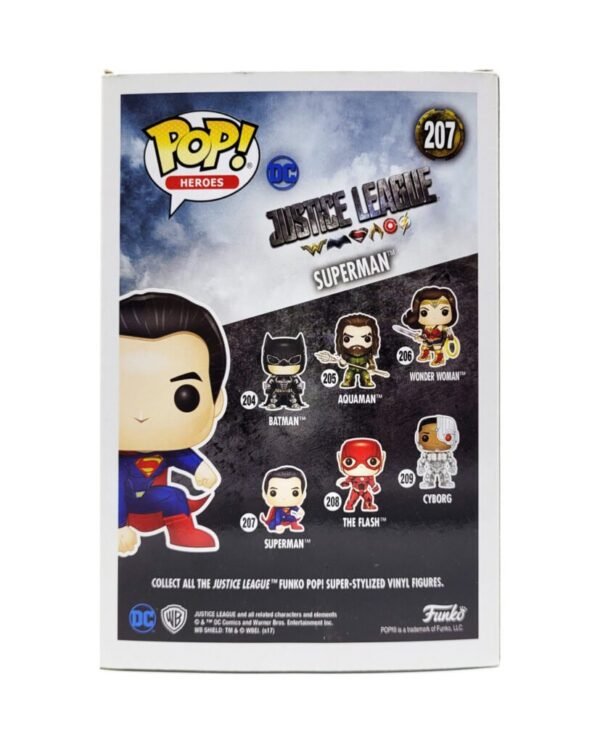 Funko Pop! Liga da Justiça - Superman - Super-Homem - 207 / Heroes - Image 7