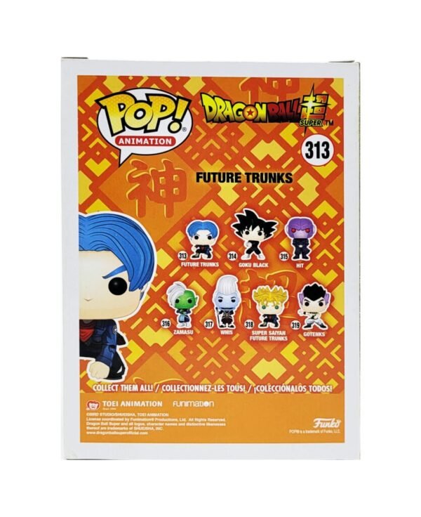 Funko Pop! Dragon Ball Super - Future Trunks - 313 / animation - Image 7