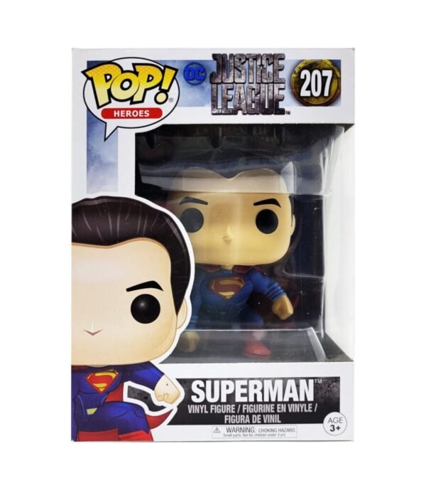 Funko Pop! Liga da Justiça - Superman - Super-Homem - 207 / Heroes - Image 6