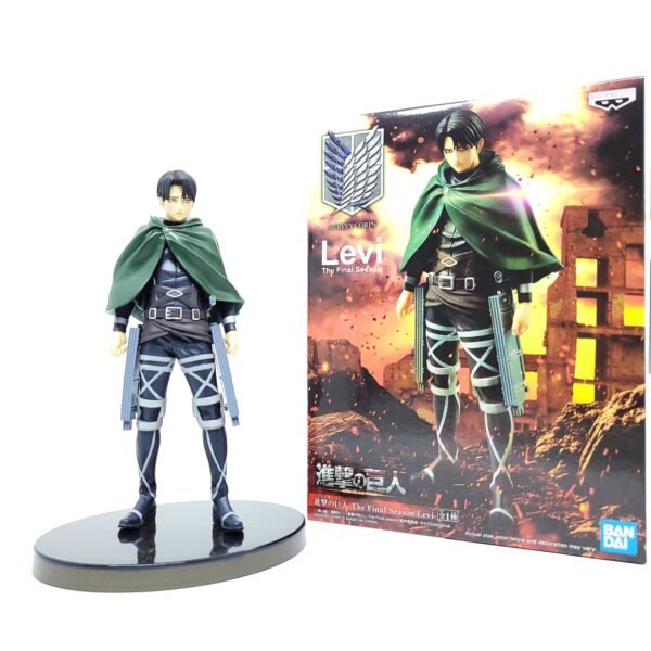 Action Figure! Levi Ackerman - Atack on Titan - Shingeki no Kyojin / Bandai-Banpresto