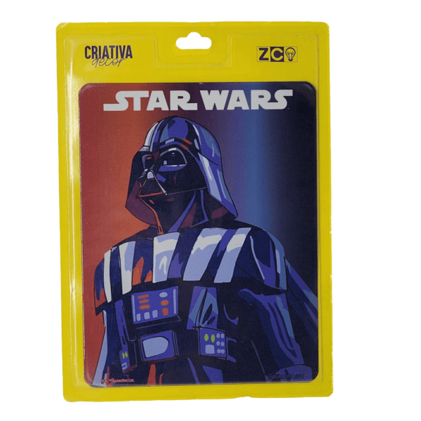 QUADRO METAL SLIM! STAR WARS / DARTH VADER - 26X20CM - Imagem 2