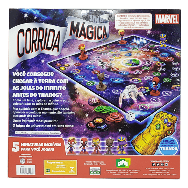 Tabuleiro! Marvel - Corrida Mágica - Imagem 6