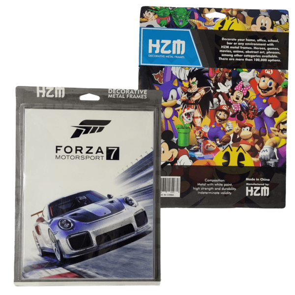 QUADRO METAL SLIM!  FORZA MOTORSPORT 7 - 26X20CM