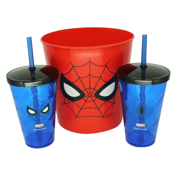 Almofada! Kit Pipoca Homem-Aranha / Spider-Man - Imagem 2