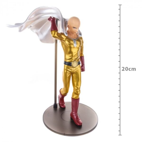 Action Figure! Saitama - Cores Metálicas- One-Punch Man / Bandai-banpresto