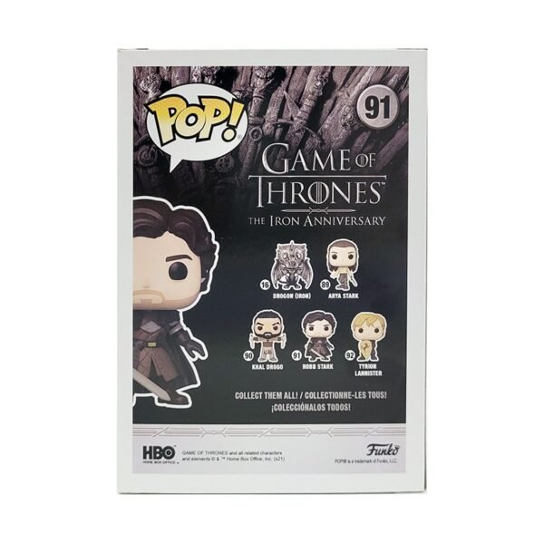 Funko Pop! Robb Stark - 91 / Game of Thrones - Image 7