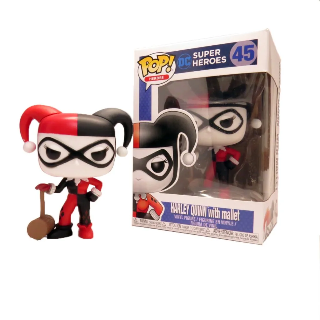 Funko Pop! Harley Quinn - Arlequina - 45 / DC Super Heroes
