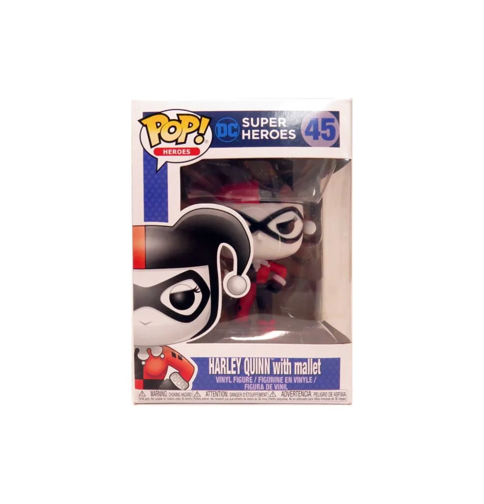 Funko Pop! Harley Quinn - Arlequina - 45 / DC Super Heroes - Imagem 6