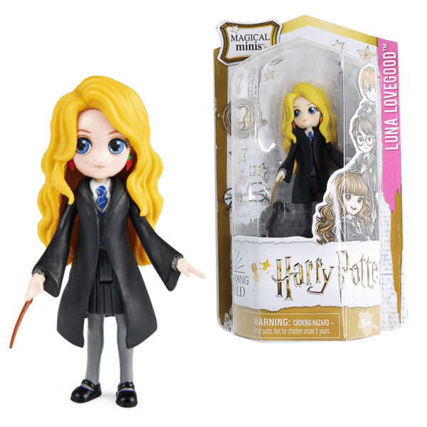 Bonecos articulados! Harry Potter - Luna Lovegood - Amuletos Mágicos