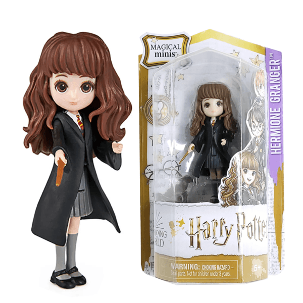 Bonecos articulados! Harry Potter - Hermione Granger - Amuletos Mágicos