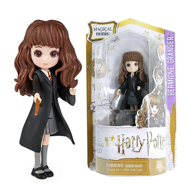 Bonecos articulados! Harry Potter - Hermione Granger - Amuletos Mágicos