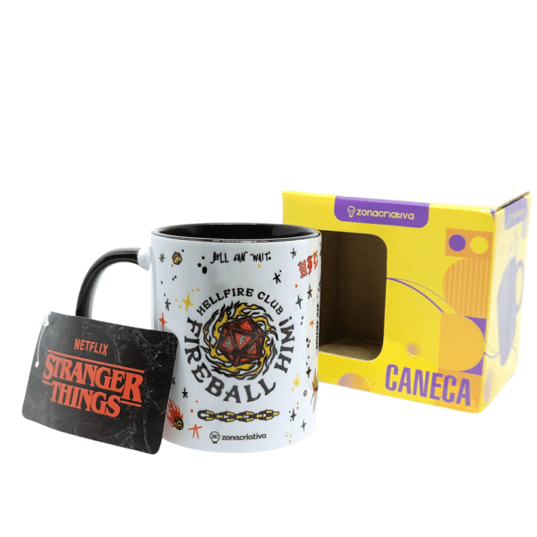 Caneca! Stranger Things - Hellfire Club Fireball - POP