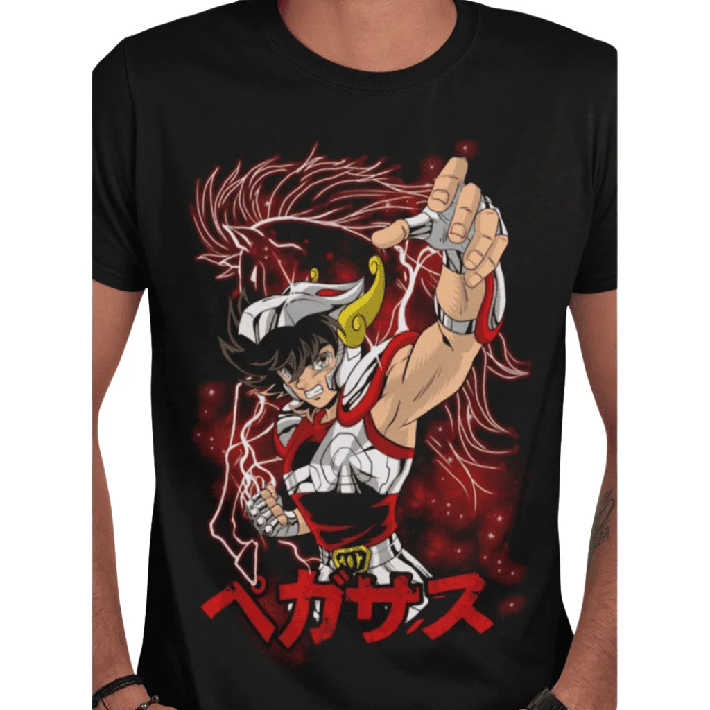 Camiseta! Cavaleiros do Zodíaco - Saint Seiya - Kings Geek