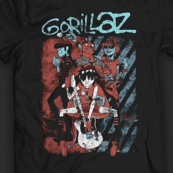 Camiseta Baby Look! Gorillaz - Capa / Fatum - Imagem 2