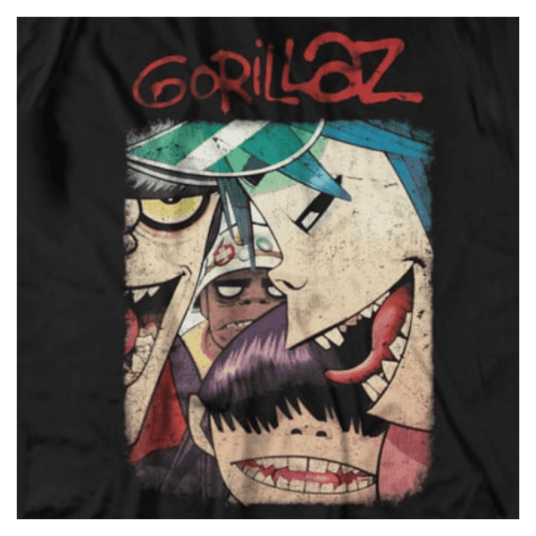 Camiseta! Gorillaz - Selfie / Fatum - Imagem 2