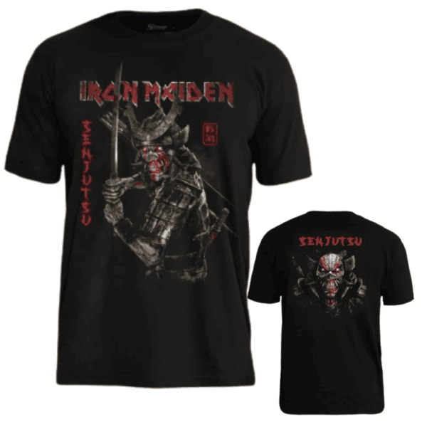 Camiseta! Iron Maiden - Senjutsu Album - Stamp Rockwear