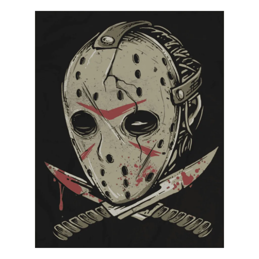 Camiseta! Jason Voorhees - Death Mask - Kings Geek - Imagem 2