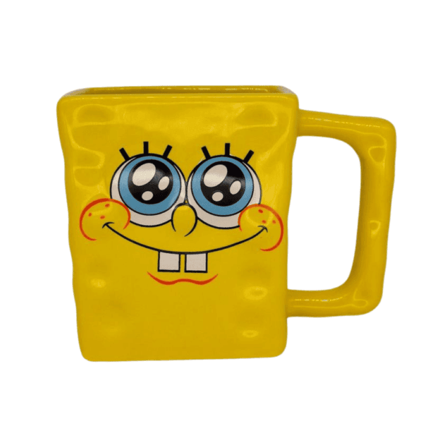 Caneca! Bob Esponja - Quadrada- 3D - Image 3