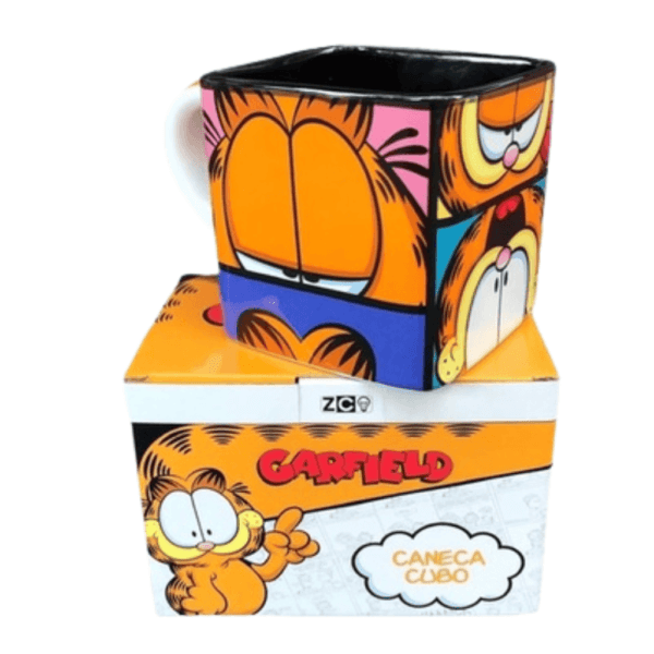 Caneca! Garfield - Cubo