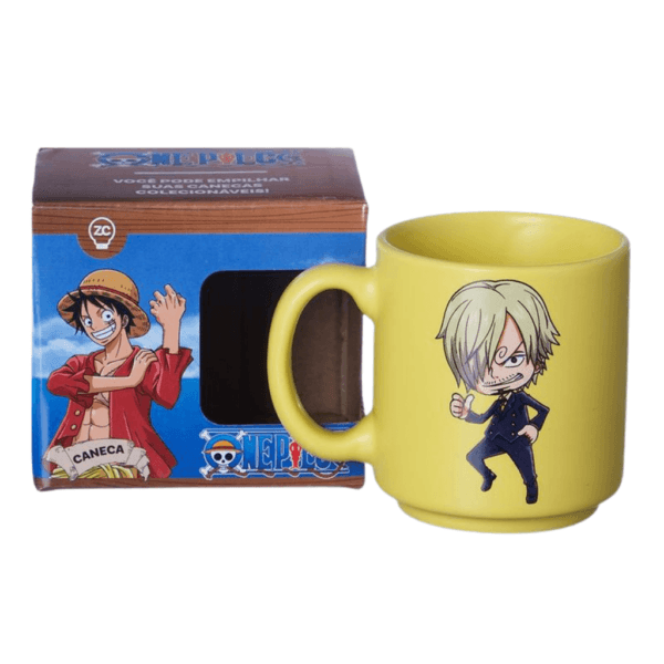Mini Caneca! Vinsmoke Sanji - One Piece - Mini Tina