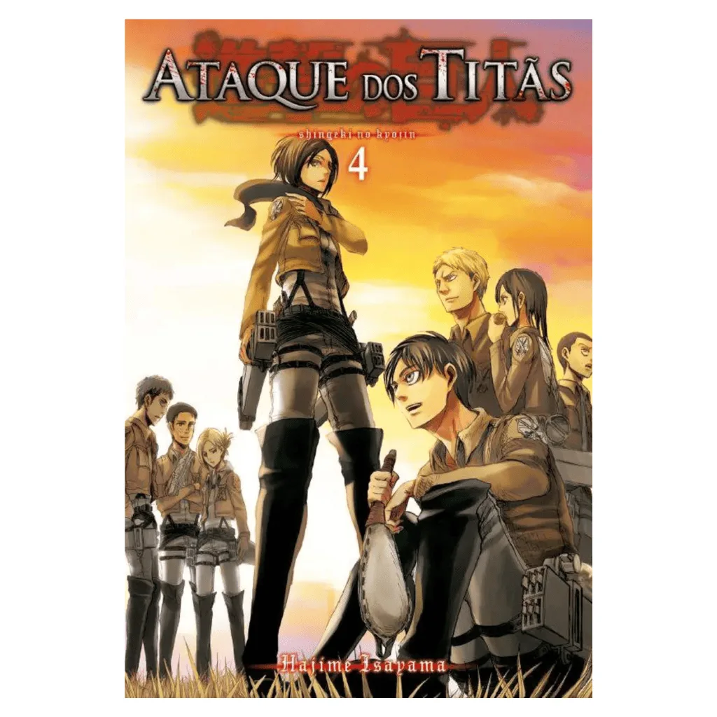 Mangá Attack On Titan - Shingeki No Kyojin - Imagem 5