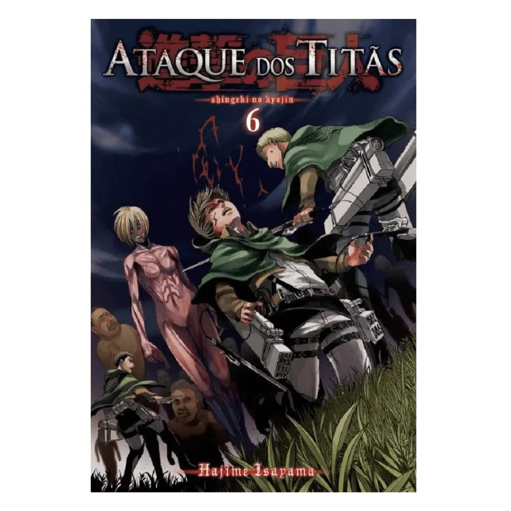 Mangá Attack On Titan - Shingeki No Kyojin - Imagem 7