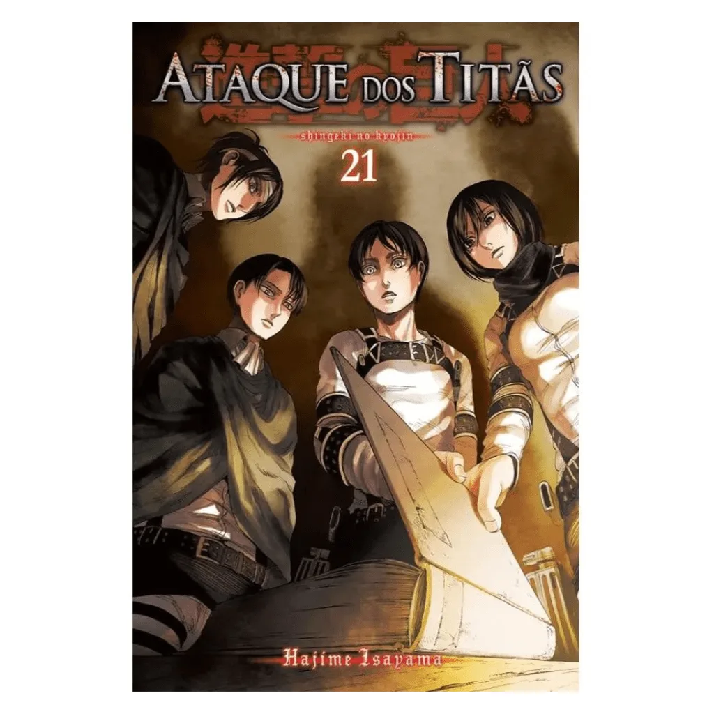 Mangá Attack On Titan - Shingeki No Kyojin - Imagem 22