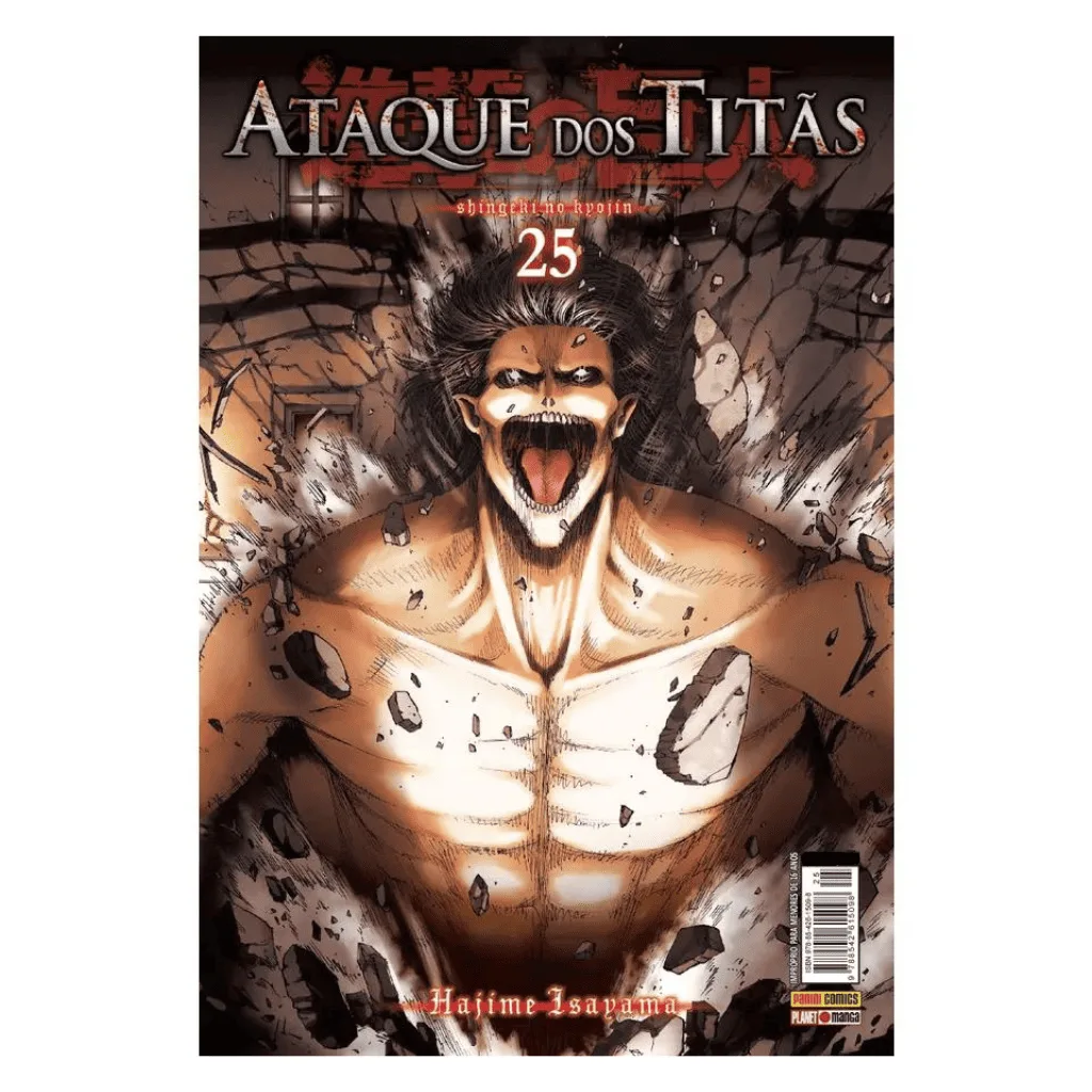Mangá Attack On Titan - Shingeki No Kyojin - Imagem 26