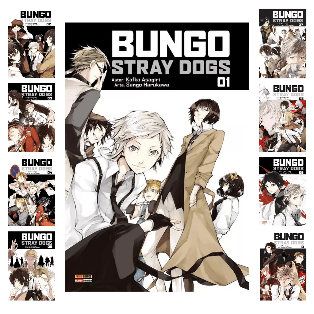 Bungo Stray Dogs Mangá - Grifo Geek