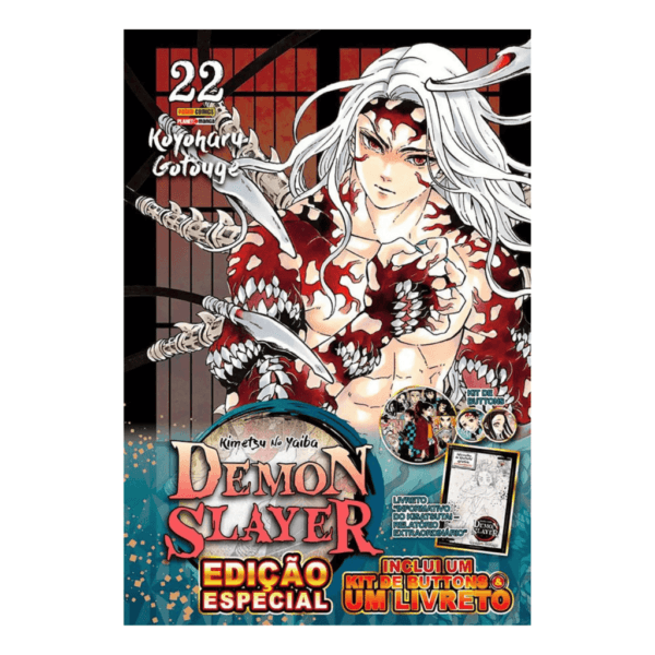 Mangá / Button! Demon Slayer - Kimetsu No Yaiba Vol. 22