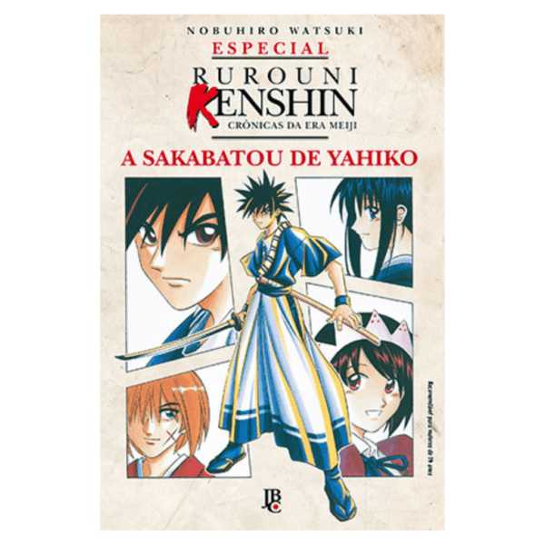 Mangá! Rurouni Kenshin - A Sakabatou de Yahiko