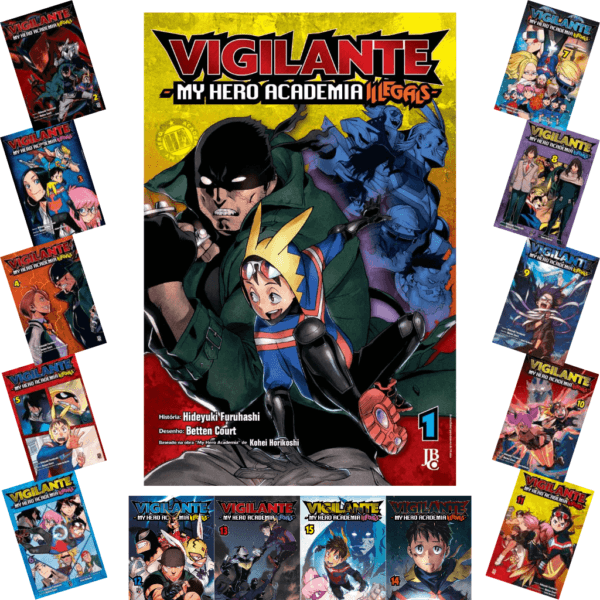 Mangá! Vigilante My Hero Academia Illegals