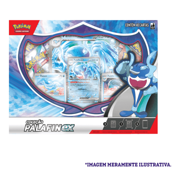 Pokémon! Palafin EX! - Box / 40 cartas - Image 2