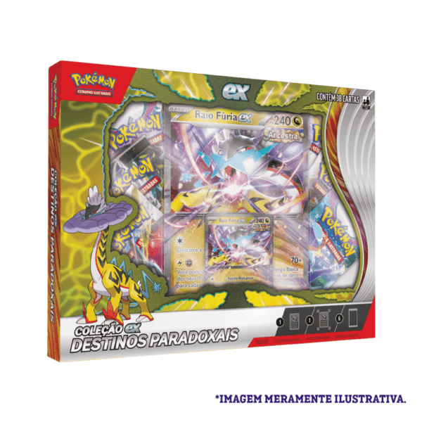 Pokémon! Raio De Fúria Ex - Box / 38 cartas - Image 2