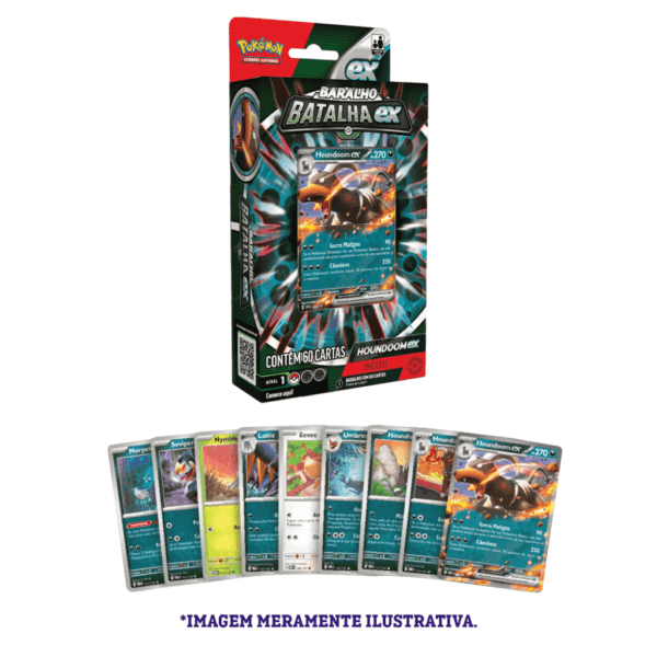 Pokémon! Deck de Batalha - Houndoom EX