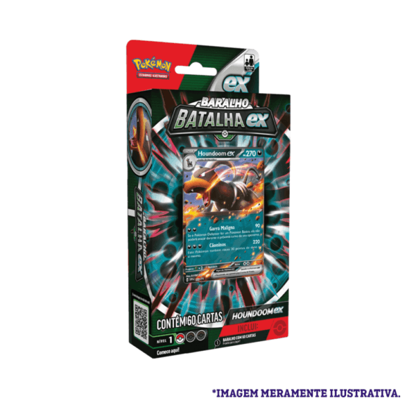 Pokémon! Deck de Batalha - Houndoom EX - Imagem 2
