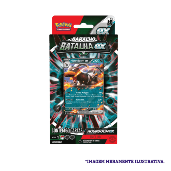 Pokémon! Deck de Batalha - Houndoom EX - Imagem 3