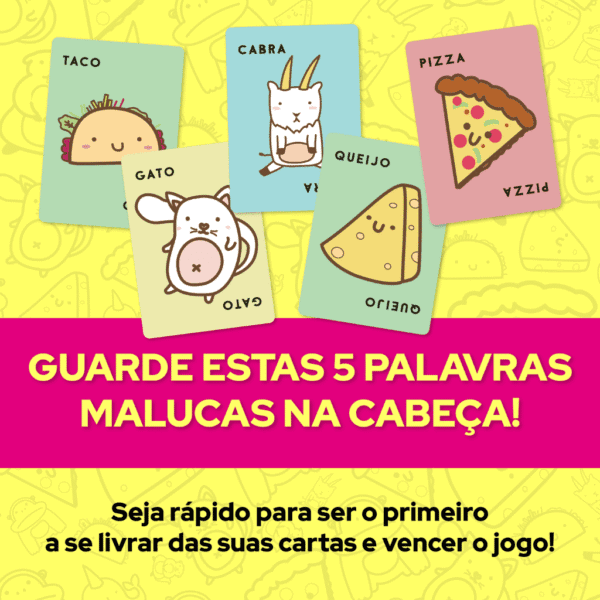 Jogos! Taco Gato Cabra Queijo Pizza ( Família Taco Gato) - Imagem 2