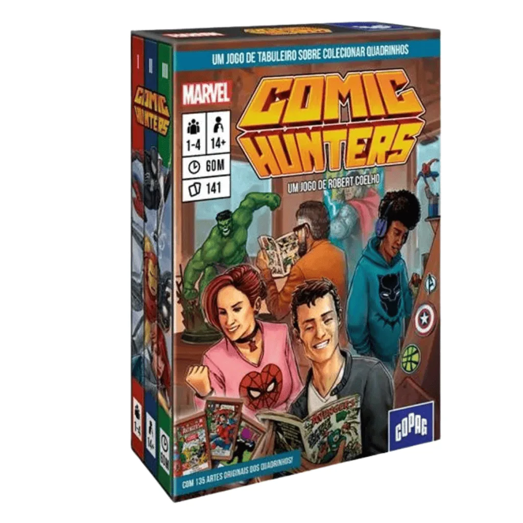 Comic Hunters Jogo de Tabuleiro Copag
