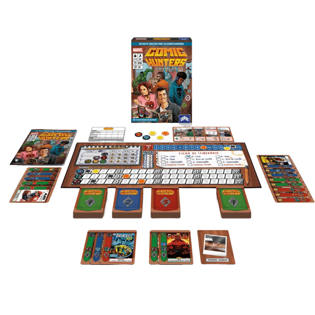 Comic Hunters Jogo de Tabuleiro Copag - Imagem 2