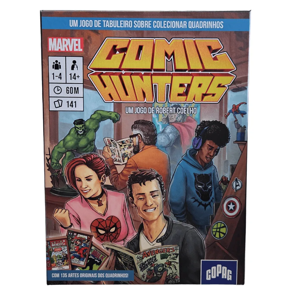 Comic Hunters Jogo de Tabuleiro Copag - Imagem 6