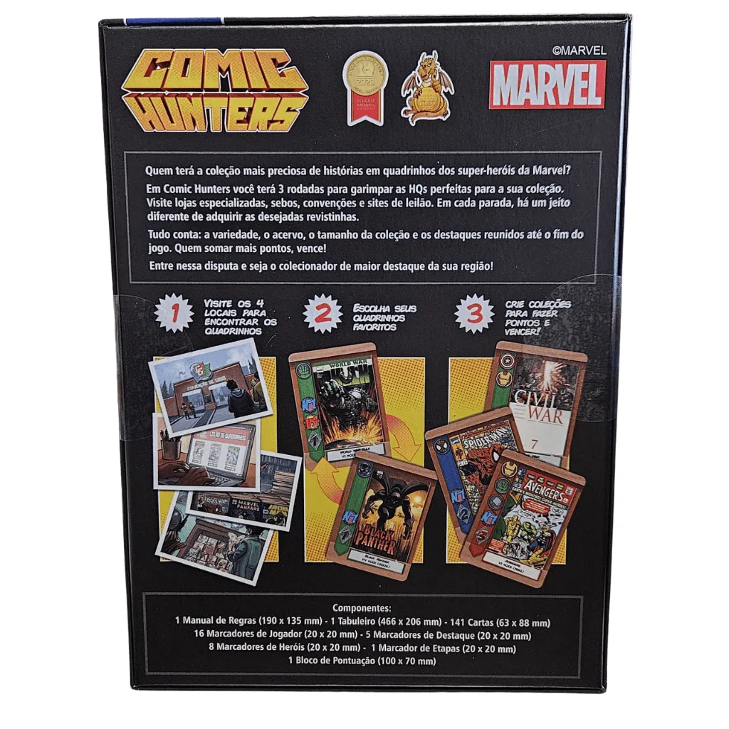 Comic Hunters Jogo de Tabuleiro Copag - Imagem 7