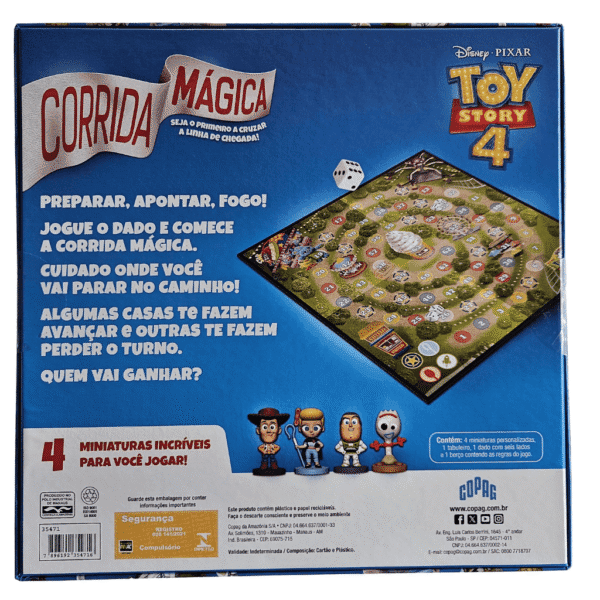 Tabuleiro! Toy Story 4 - Corrida Mágica - Imagem 4