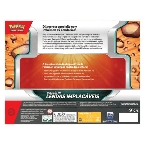Pokémon! Box - Koraidon Ex - Lendas Implacáveis / 38 cartas - Imagem 2