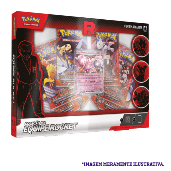 Coleção Ex Equipe Rocket Box Pokémon - Imagem 3