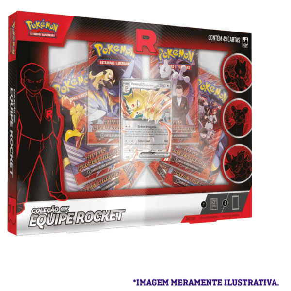 Coleção Ex Equipe Rocket Box Pokémon - Imagem 9