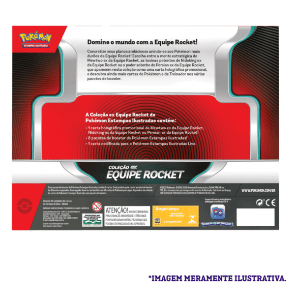 Coleção Ex Equipe Rocket Box Pokémon - Imagem 10