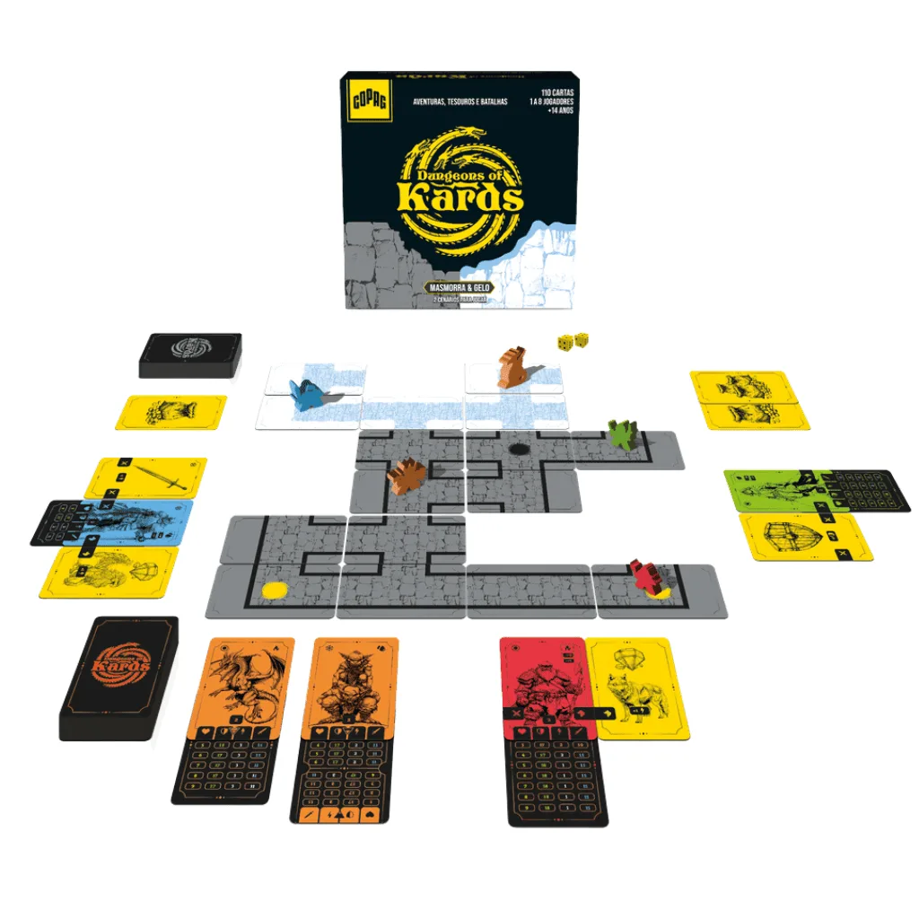 Jogo Dungeons of Kards - Masmorra & Gelo - Copag